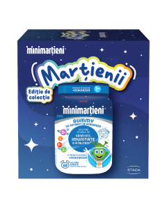 Minimartieni jeleuri cu Echinacea + breloc, 60 jeleuri, Walmark Stada