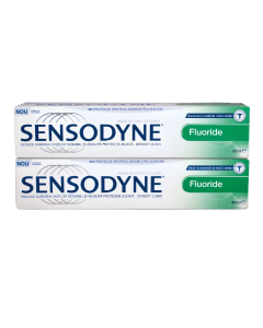Pachet Pasta de dinti Fluoride, 100 ml+100 ml, Sensodyne