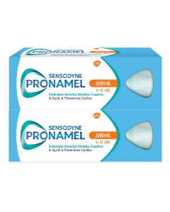Pachet Pasta de dinti Pronamel Junior, 6-12 ani, 50 ml+50 ml, Sensodyne