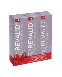 Pachet Ser contra caderii parului, 50 ml, 3 bucati, Revalid  