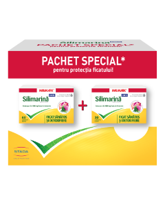 Pachet Silimarina Forte, 90 comprimate, Walmark