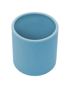 Pahar din silicon, 6 luni+, Aqua Blue, Appekids