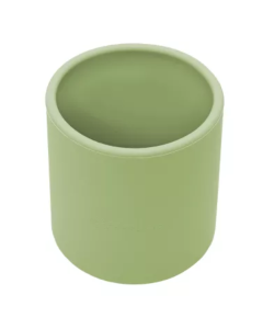 Pahar din silicon, 6 luni+, Raw Green, Appekids