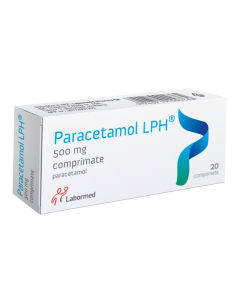 Paracetamol Lph(R) 500 mg, 20 comprimate