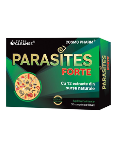 Parasites Forte Total Cleanse®, 30 comprimate, Cosmopharm