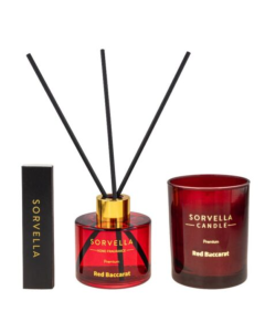 Set cadou parfum de camera Red Baccarat, Sorvella