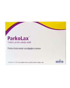 ParkoLax pulbere pentru solutie orala, 50 plicuri, Desitin
