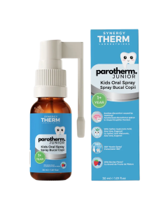 Spray Bucal Junior Parotherm, 30 ml, Synergy Therm 