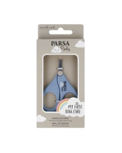 Foarfeca de unghii bebelusi Baby, albastra, 1 bucata, Parsa