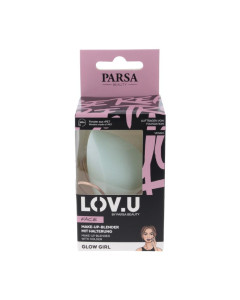 Burete pentru machiaj, cu suport, tip ou, LOV.U, 1 bucata, Parsa