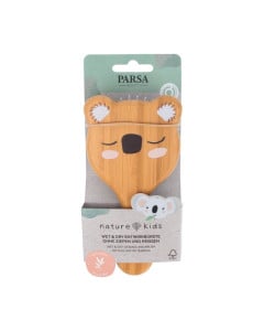 Perie de bambus cu print ursulet Koala, 1 bucata, Parsa