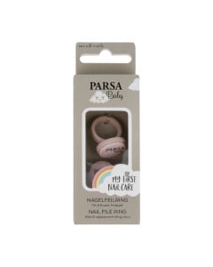 Pila unghii bebelus Baby, roz, 1 bucata, Parsa