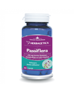 Passiflora, 60 capsule, Herbagetica