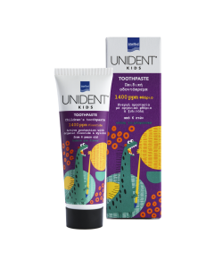 Pasta de dinti cu fluor 1400 ppm pentru copii Kids, 50 ml, Unident 