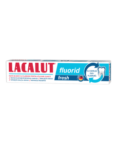 Pasta de dinti Fluorid Fresh, 75 ml, Lacalut 