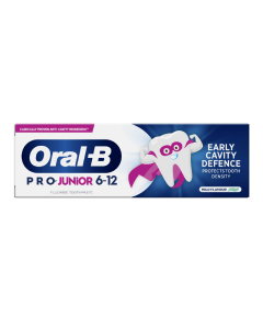 Pasta de dinti pentru copii 6-12 ani Pro Junior, 75 ml, Oral-B