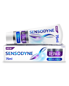 Pasta de dinti Clinical Repair Active White, 75 ml, Sensodyne