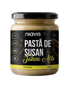 Niavis Pasta de Susan (Tahini Alb) Ecologica BIO, 250g
