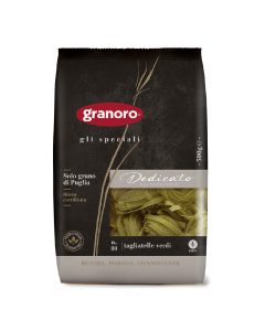 Paste Tagliatelle Dedicato, verdi N.80, 500g, Granoro