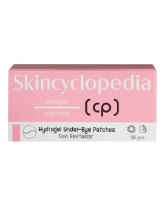 Patches hidrogel pentru zona ochilor cu Colagen si Peptide, 60 bucati, Skincyclopedia