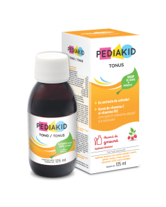 Pediakid Appetit Tonus sirop cu gust de zmeura, 125 ml
