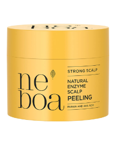 Peeling enzimatic natural pentru scalp Strong Scalp, 150 ml, Neboa