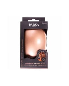 Perie de buzunar pentru descurcat, Rose Gold, Parsa