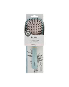 Perie de par paddle Care Brush Organic, menta, 1 bucata, Parsa
