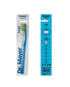 Periuta de dinti clasica Ultrasoft 5680, Albastra, 1 bucata, Dr. Mayer