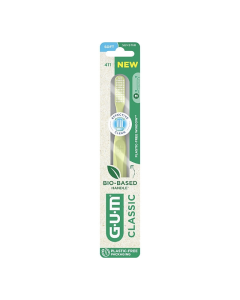 Periuta de dinti, Classic Soft M, 411, culori variate, Sunstar Gum