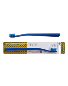 Periuta de dinti Colours Classic, albastra, 1 bucata, Swissdent