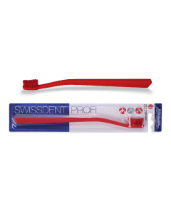 Periuta de dinti Colours Classic, rosie, 1 bucata, Swissdent