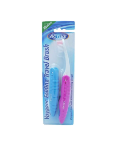 Periuta de dinti pentru voiaj pliabila, 2 bucati, Beauty Formulas