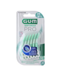 Periute interdentare Ultra Soft Picks PRO, M, 30 bucati, Sunstar Gum