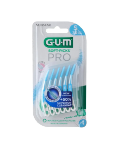 Periute interdentare Ultra Soft Picks PRO, S, 30 bucati, Sunstar Gum