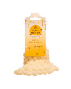 Bomboane perle miere, anason, 100g, Apidava