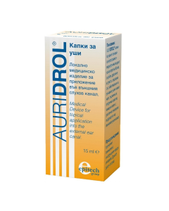 Picaturi de urechi Auridrol, 15 ml, Naturpharma