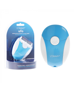 Pieptene electric paduchi, cu LED Vitammy Ufo, Albastru