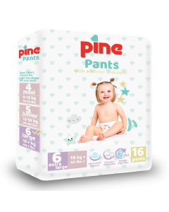 Scutece tip chilot Pants, 6 Extra Large, +18 kg, 16 bucati, Pine 