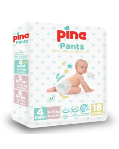 Scutece tip chilot Pants, 4 Maxi, 9-15 kg, 18 bucati, Pine 