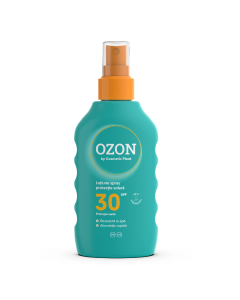 Lotiune spray protectie solara SPF30+ Ozon, 200 ml, Cosmetic Plant