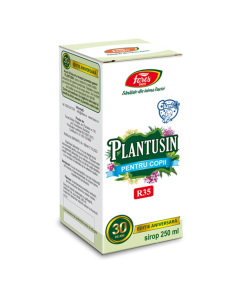 Sirop Plantusin pentru copii, 250ml, Fares 