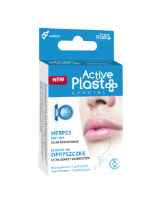 Plasturi antiherpes, 16 bucati, ActivePlast