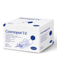Plasturi sterili fixarea branulelor Cosmopor I.V., 8*6 cm, 50 bucati, Hartmann