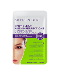 Plasturi anti-acnee usoara, 48 bucacti, Skin Republic 