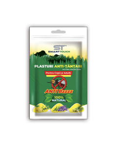 Plasturi anti-tantari pentru copii si adulti, 6 bucati, Smart Touch