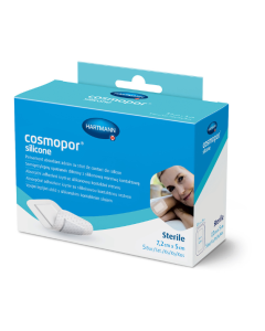 Plasturi autoadezivi Cosmopor Silicone, 7.2x5cm, 5 bucati, Hartmann