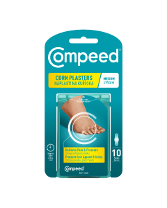 Plasturi medii pentru bataturi, 10 bucati, Compeed