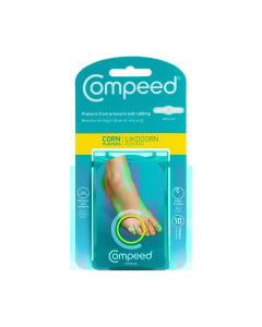 Plasturi medii pentru bataturi profunde, 10 bucati, Compeed