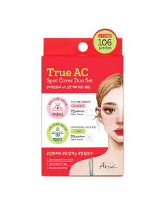 Set Plasturi Cosuri inainte si dupa True AC Spot Cover Duo, 106 bucati, Ariul 